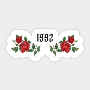 1992 Sticker